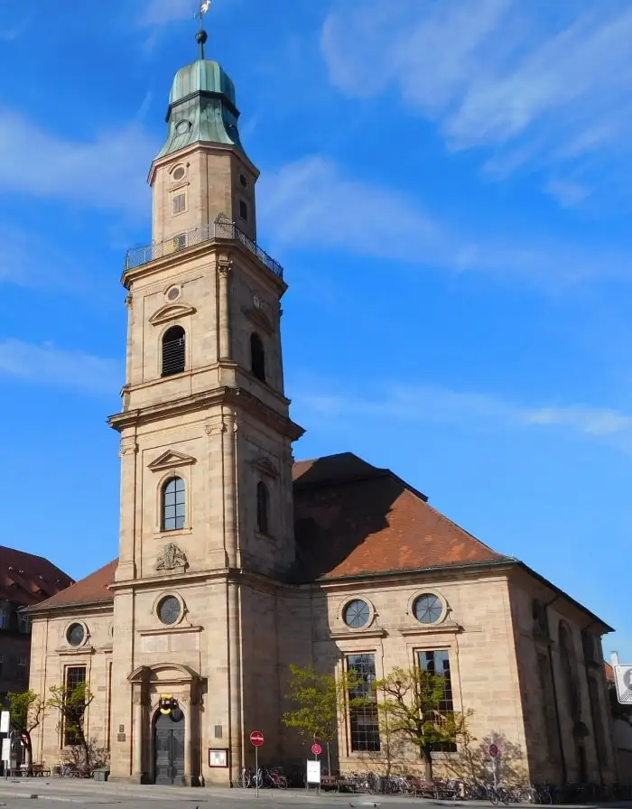 Die Hugenottenkirche in Erlangen